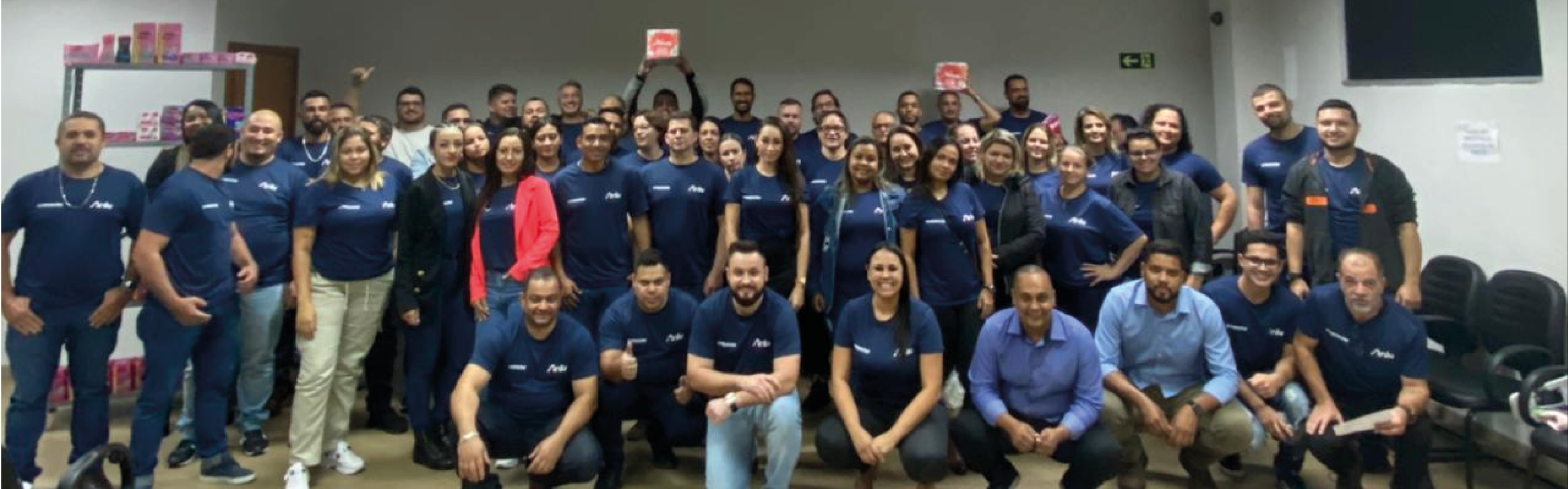 Treinamento de nossa equipe junto a Kimberly - Clark 